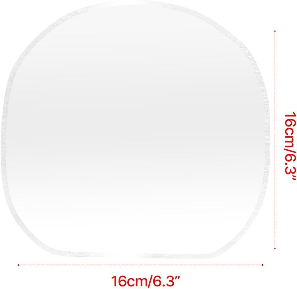 Transparent Table Tennis Racket Adhesive Protective Table Tennis Rubber Table Tennis Racket Maintenance Table Tennis 4 Pieces Film, Protector, Cover,