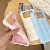Custodia soffice 3D a forma di nuvola ispirata per iPhone 17 Pro - Copertura protettiva in silicone morbido