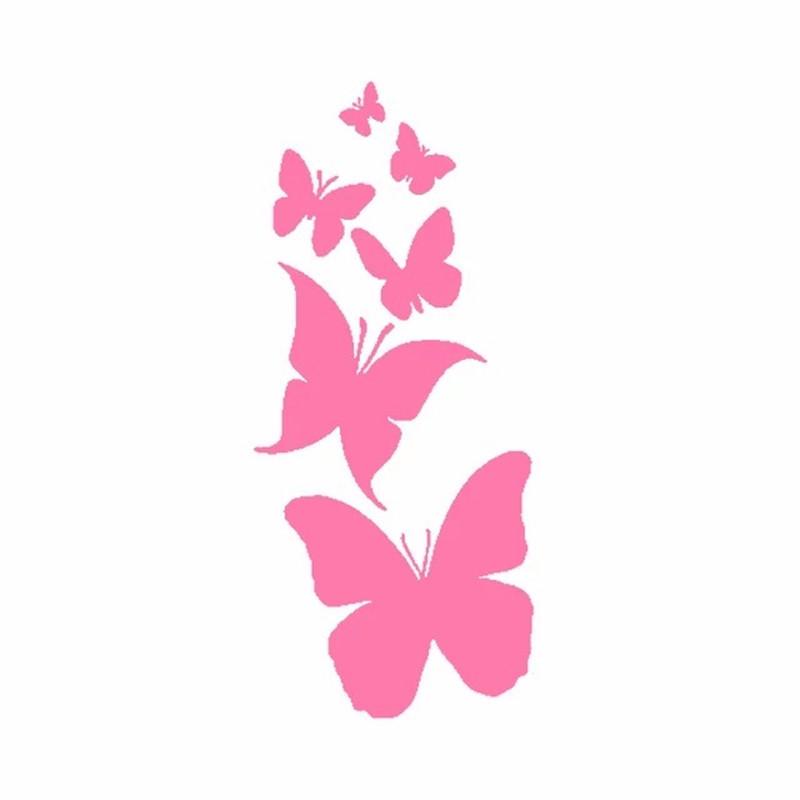 Car Sticker Butterfly Decoration Car Body Rear Car Window Glass Personalized Laser Sticker Scratches Cover Sticker