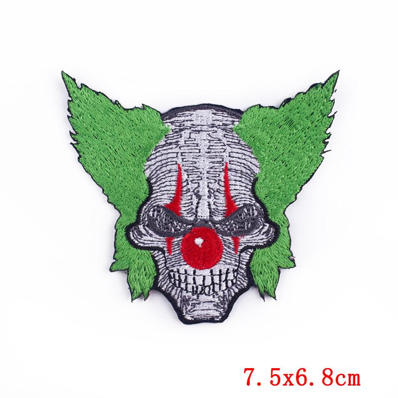 

Свирепо/Мышечное Животное Патч Медведь/Обезьяна Вышивка Патч Панк Термонаклейки Для Одежды Термоадгезивные Патчи На Одежду