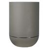 RIVIERA - pot de fleurs Tulipe - granit D40 - gris