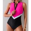 Sexy Women's Swimsuits Closed One-Piece Swimwear Sports Surfing Swimming Wear Bodysuit Bathing Suits Beachwear Pool Bather 2025