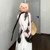 New Chinese National Style White Neck Suspender Dress Children's Summer 0 Years New Small Temperament Dress