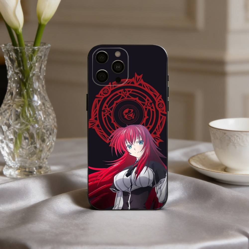 Anime E-Ecchi H-High S-School DxD Phone Case For iPhone 17pro, 16,15,14,13,12,11 X XR Plus,Others Soft Black Cover