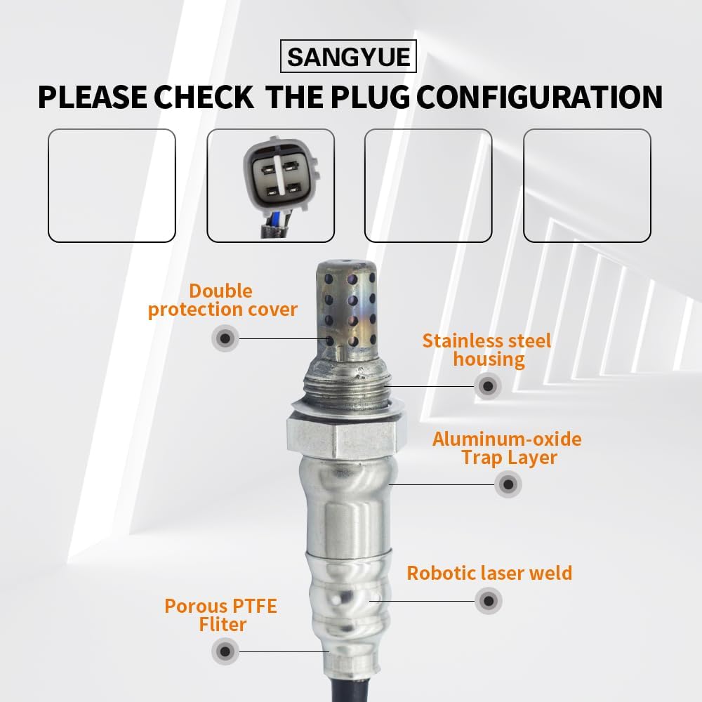 

Upstream Oxygen O2 Sensor 1 for 2002-2008 Lexus ES300 ES330 RX330 RX400H 3.0L/3.3L; 2003-2004 4Runner 4.0L; 2004-2007 Highlander 3.3L