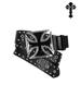 4.5cm Width Rivet Punk Rock Pu Leather Belt Man Woman Hip Hop Vintage Black Red Leather Waist Belt Y2k
