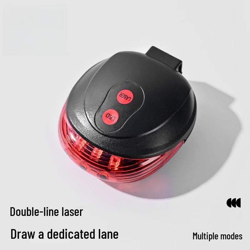 Bicycle Laser Safety Tail Light