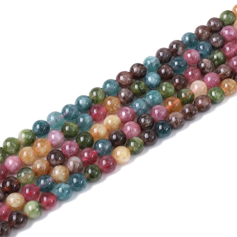 

Синтетический Имитация Турмалина Бусины Абакус Для DIY Ожерелья Браслета Изготовления Ювелирных Изделий Аксессуары 6mm 60Pcs