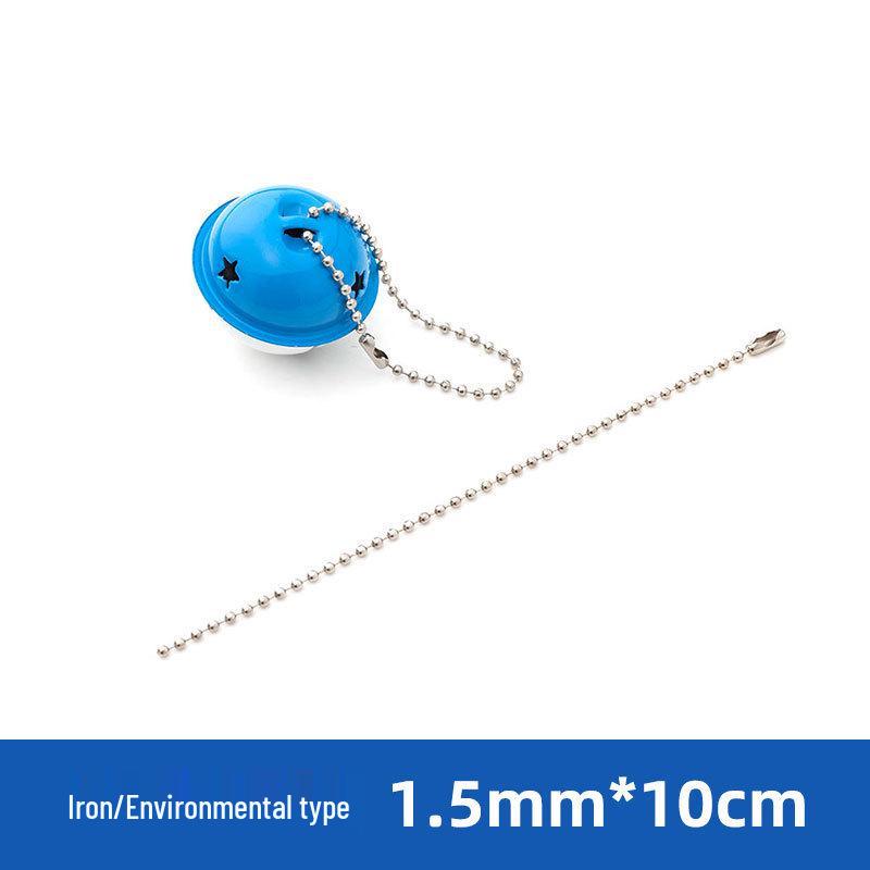 1.5/2.4mm Metal Ball Chain for Tags & Plush Toys - Round Bead Chain