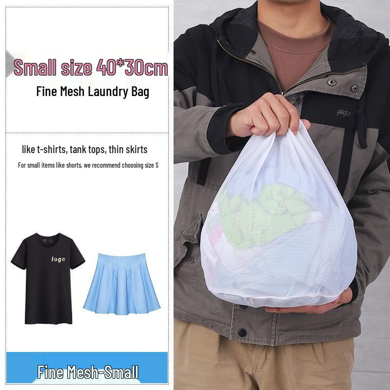 

Large Mesh Laundry Bag for Washing Machine – Ideal for Underwear, Sweaters, and Delicates.