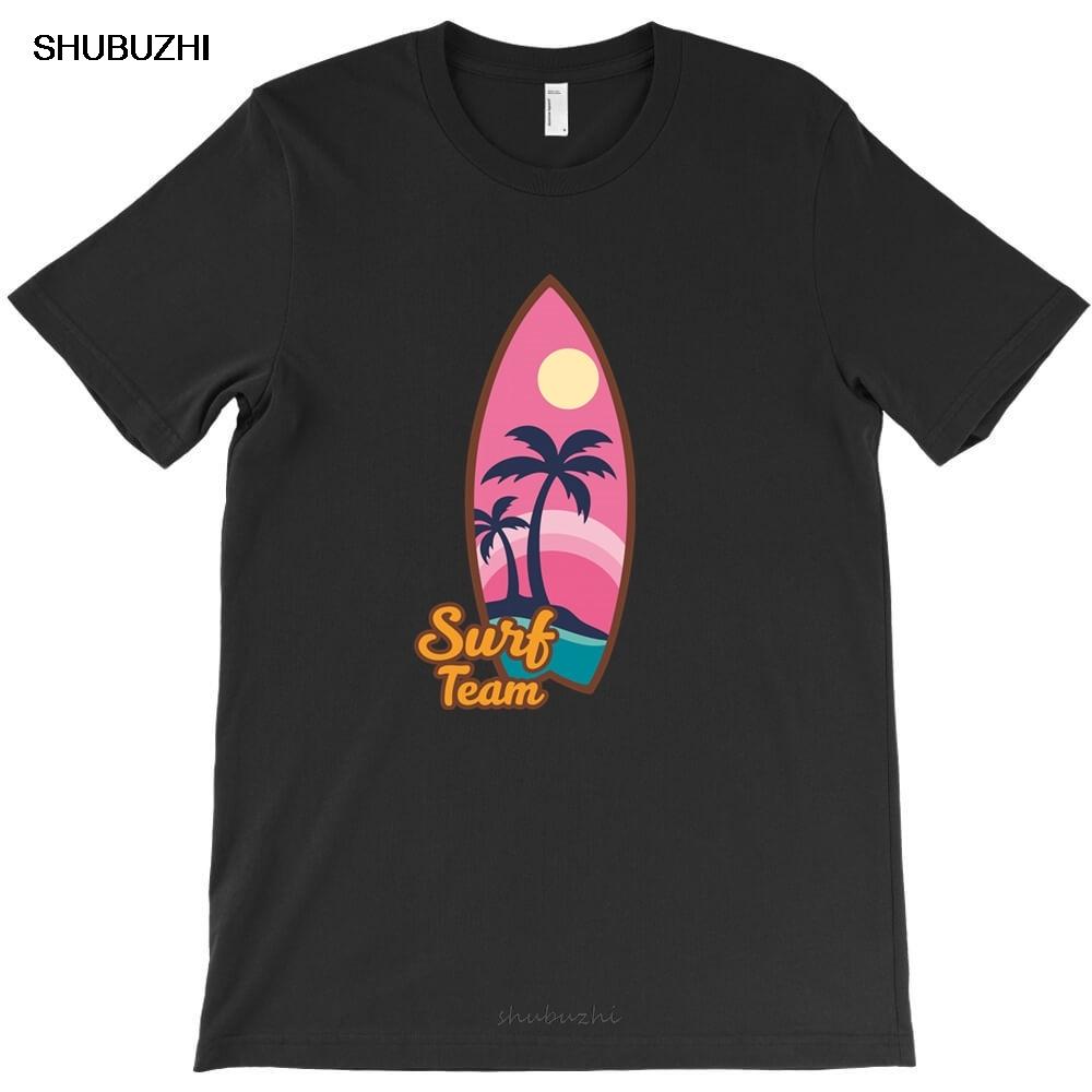 Surf Team TShirt Designer Plus Size XSXXXL Adult Short Sleeve Tee Shirts Mens Crew Neck T Shirts Funny Oversize Tshirt Men S