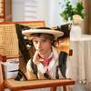 Actor RRudy Pankow Throw Pillow Case For Decoration 30cm 50cm 55cm Square Home Pillowcase Case