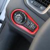 For Jeep Renegade 15-2023 Glossy Red Driver's Side Dash Control Cover Trim 1pc