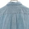 Ralph Lauren Long Sleeve Chambray Button Down Shirt L 14-16 Blue Kid's Used
