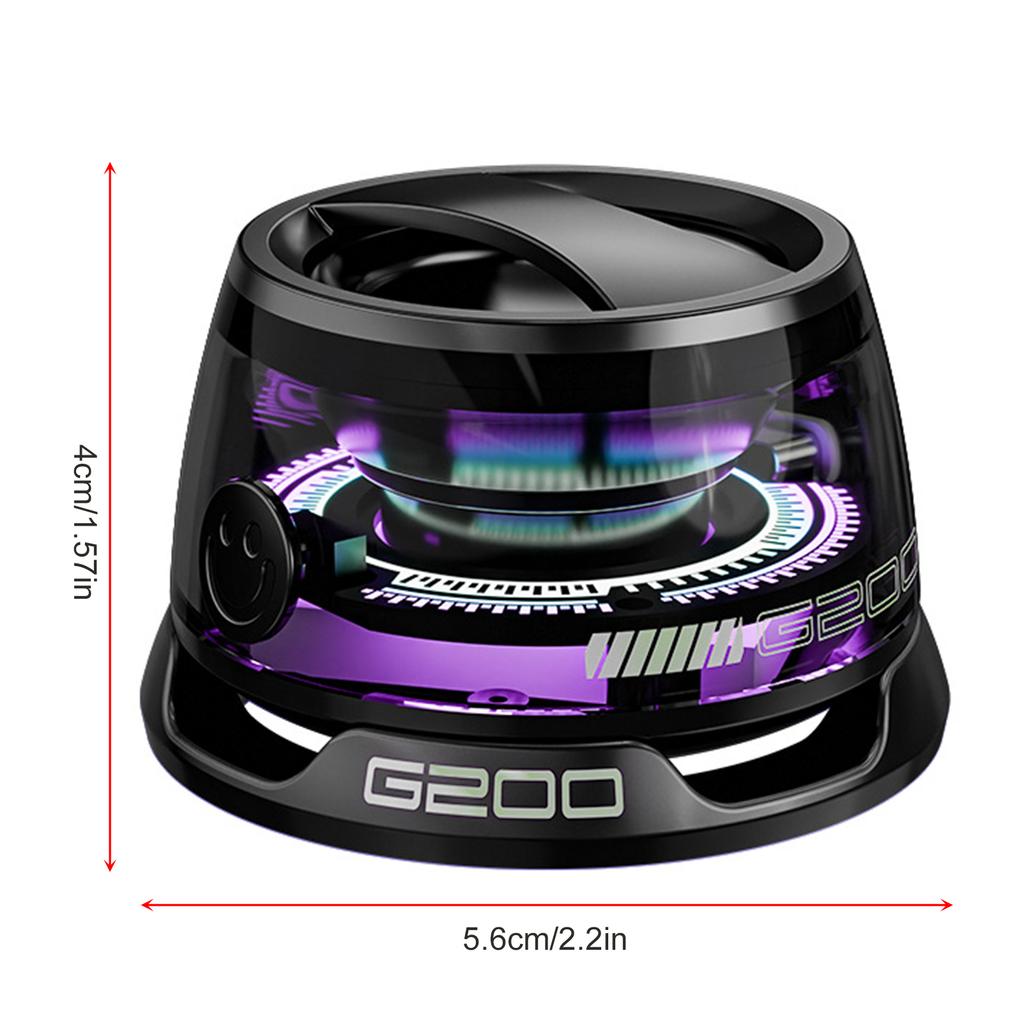 G200 Magnetický BT reproduktor Víceúčelový přenosný držák na mobilní telefon pro kovový povrch Bezdrátový