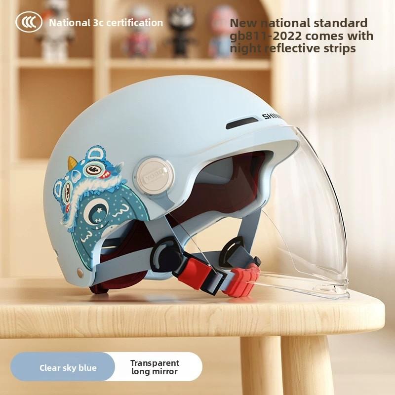 

Children s Helmets, Boys and Girls, Babies, Electric Motorcycle Helmets, Half Helmets, Universal In All Seasons