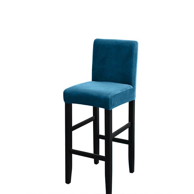 

Бархатные чехлы на стулья, чехлы на сиденья, чехол для отеля, банкета, столовой, шезлонга, кресло 1/2/4/6, стрейч-бар Leorate 2 Pieces