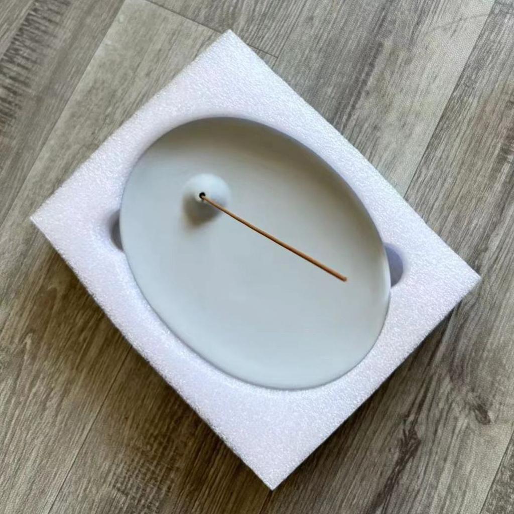 Kadzielnica Kamionkowa Ceramiczna Organiczna Nowoczesna Dekoracja Domu Modernistyczna Rzeźbiarska Podstawka/Palnik na Kadzidła w Patyczkach Minimalistyczna Zen