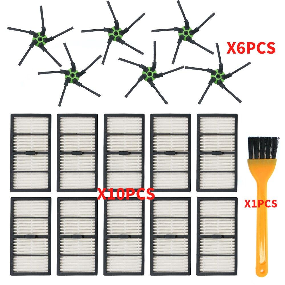 Filters Side Brushes Roller Brush for iRobot Roomba S9 (9150), S9+ (9550) Robot Vacuum Cleaner Accessories Replacement Parts Kit
