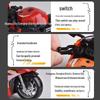Children's Off-Road Police Motorcycle Toy with Sound and Light