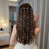 1/2pcs Pearl Braided Hair Chain Internet Celebrity New High-end Headdress Girls Women Headwear Hair Styling Tools Accessories