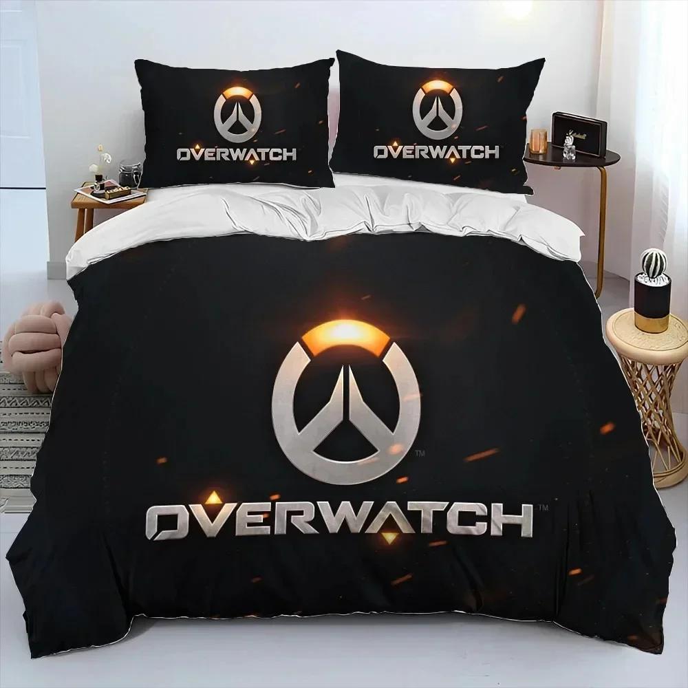 3D Print Ow Overwatch Game Dva Bedding Set Bedroom Soft Modern Bedspreads Comefortable Duvet Cover Quilt Cover And Pillowcase