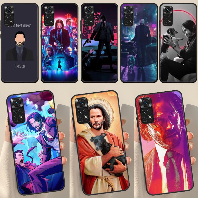 John Wick For Redmi Note 12 Pro Plus Cover For Redmi Note 10 8 9 11 Pro 12S 11S 10S 9S 9C 10C 12C Case