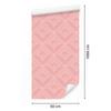 Wallpaper Geometric rhombuses coral, soft forms 50x1000