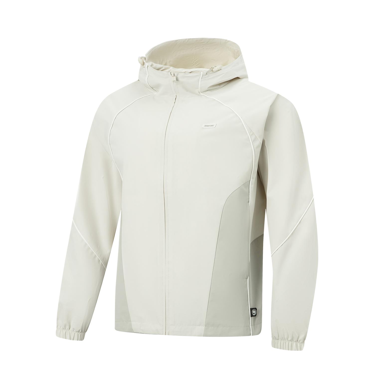

Li Ning Basketball Series Letter Zipper Hoodie Versatile Sports Windbreaker Men outerwear AFDW033-1 L