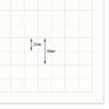 Maruai Drawing Paper, White, Large Size, 50mm Grid, 788mm Width, 20 Sheets, MA-21X20P