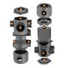O Ring And Gasket Assortment Kit, Soft Flexible Sealing Accessories, Shut-Off Valves Pipe Fittings Leak Repair Tool, for Faucet Nuts Supply Lines