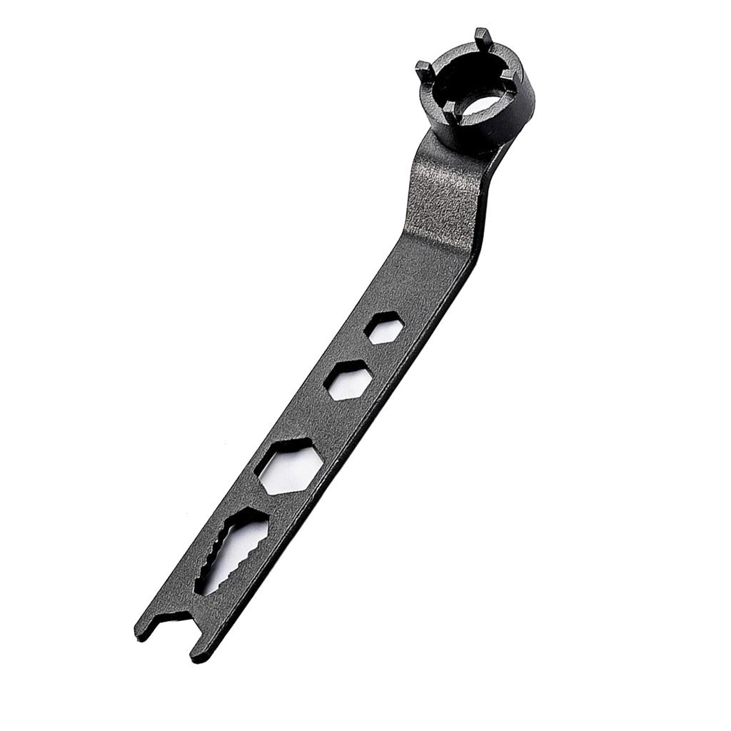 Cheie pentru polizor unghiular cu patru gheare, 150 mm, reglare a mâinilor, chei metalice pentru demontarea polizorului unghiular de tip 100