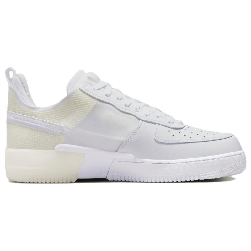 Nike Air Force 1 React Triple White Sneakers DM0573-100