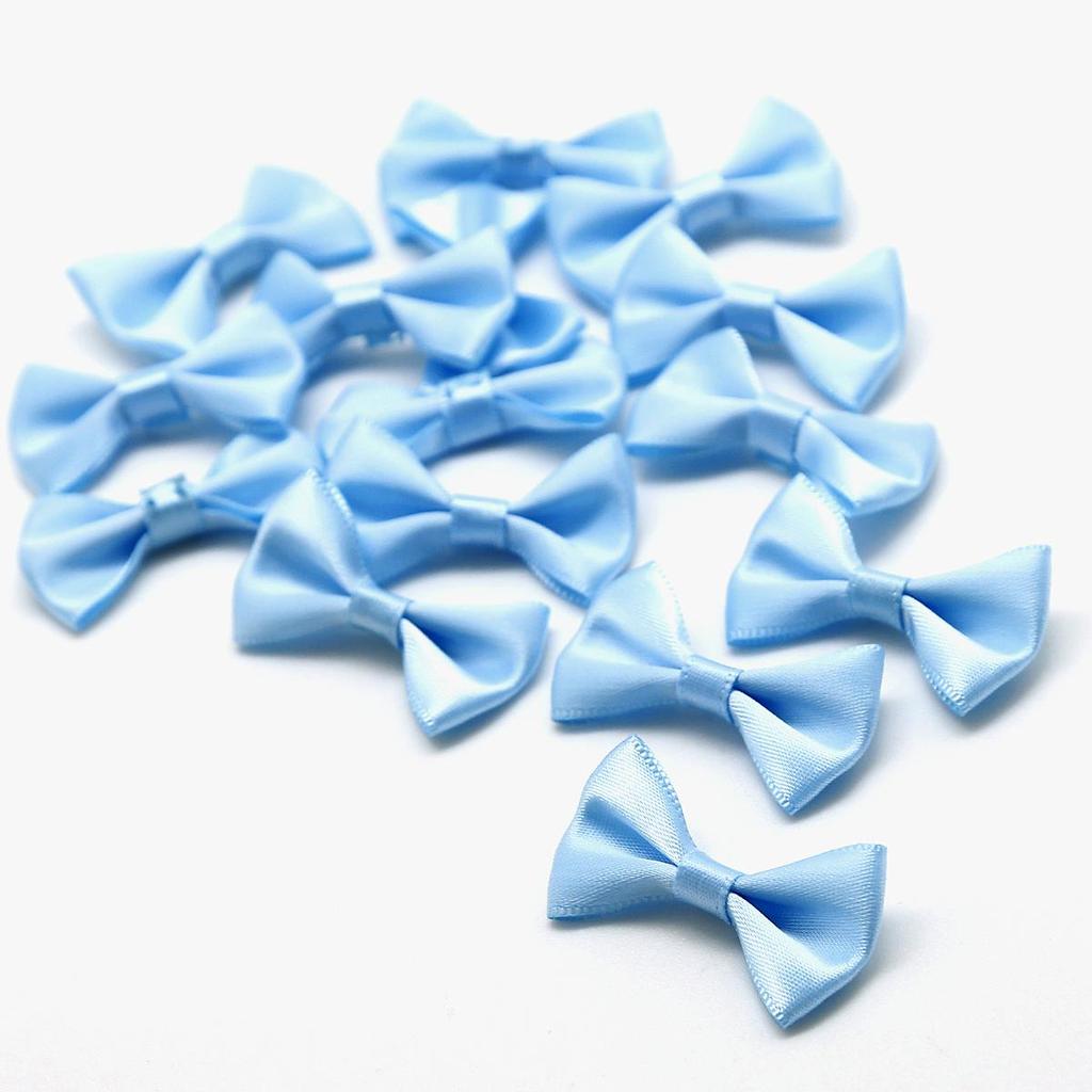 3x1,5 cm Mini panglica de satin flori de inalta calitate fundita pentru cusut nunta papion Decorat handcrafted haircraft