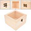 Storage Box Hinged Jewelry Box Personalizing Wooden Box