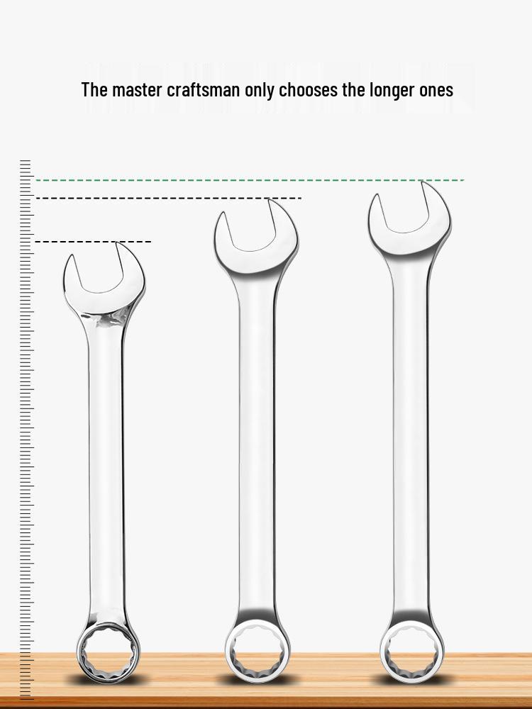 Combination Torx Ratchet and Open-End Wrench Set