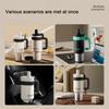 COOKER KING 950ml Stainless Steel Insulated Cup Straw Thermos Cup Large Capacity Travel Car Coffee Mug for Hot or Cold Drinks