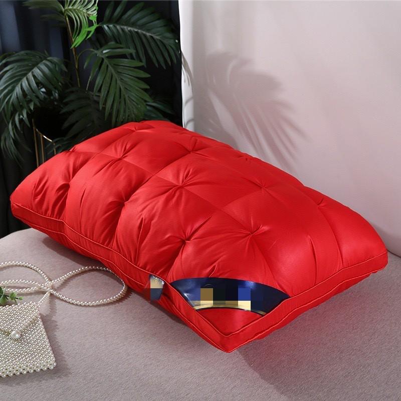Soft Twist Flower Bread Pillow Hotel Dorm Home Adult Use 48x74cm Medium Height Fiber Fill