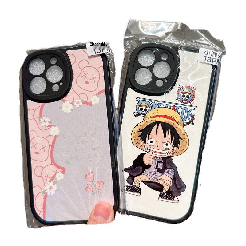 Cartoon Sticker Phone Case for OPPO R17 Reno15 A3Pro A96 A58 A72 - Suitable for Chubby Girls