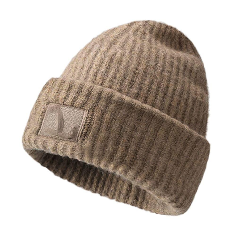 

Loose Ear Protectors Women s Hats Revealing Face Small Knitted Hats Fashionable Bucket Hats Autumn хаки