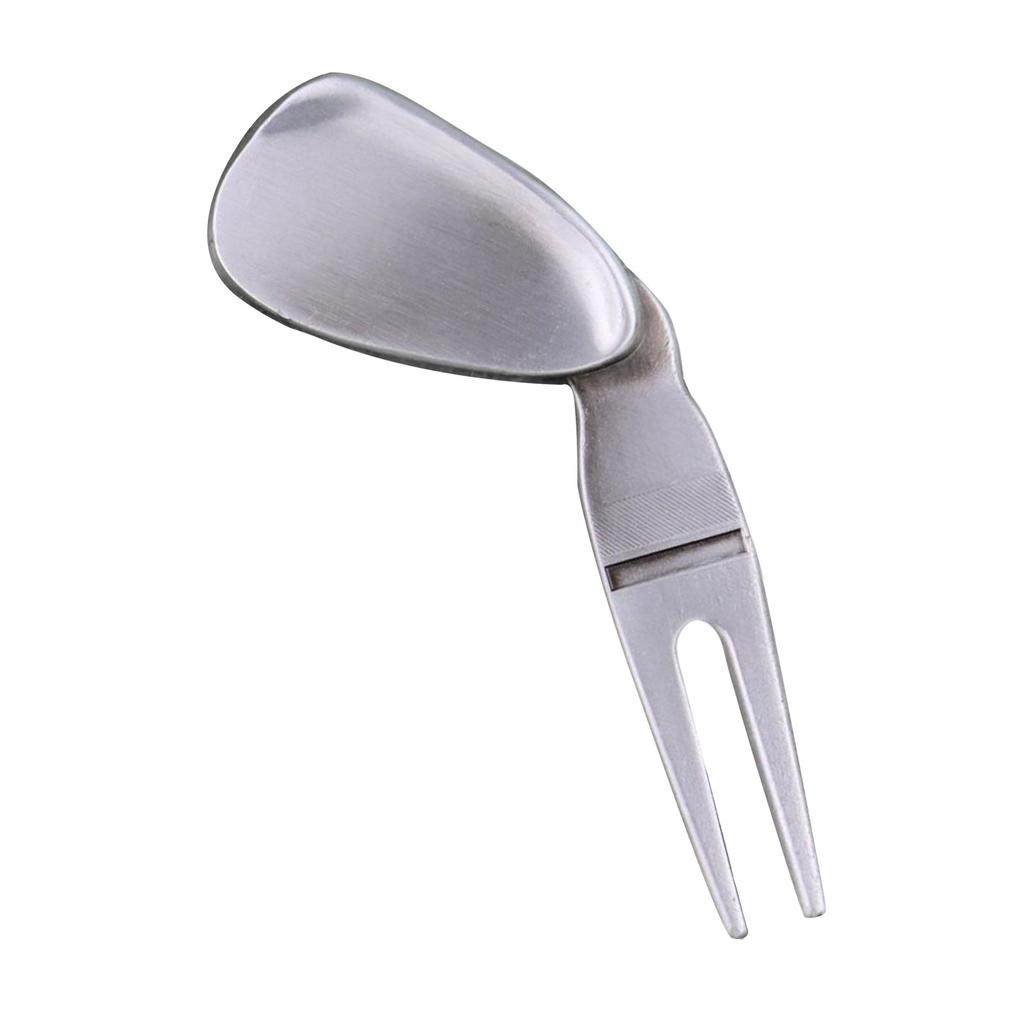 Golfs Balls Retriever Metal Materials Quality Golf Fork Golfs Green Accessory for Men Women Golfs Pitch Mark Repair Tool