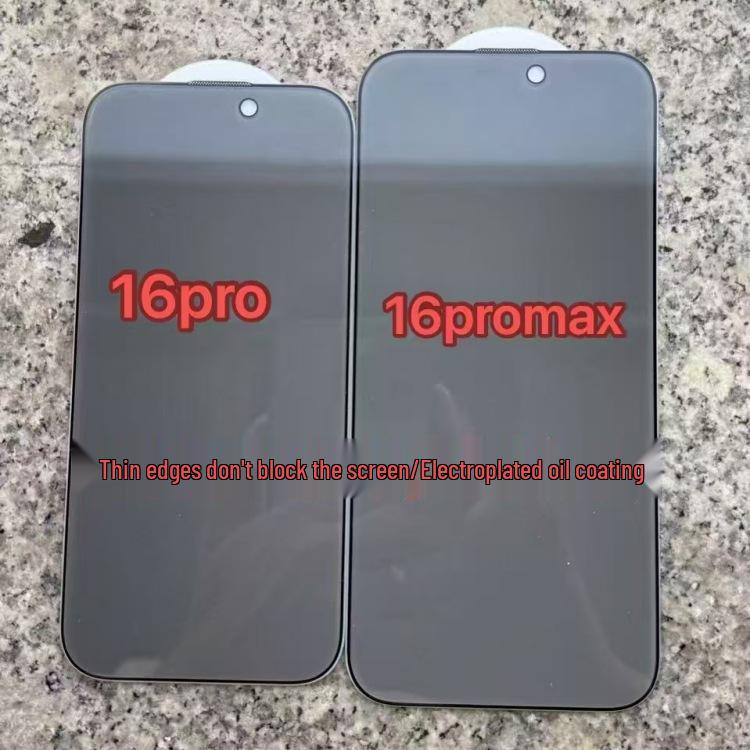 Vetro Temperato Ultra-Sottile Privacy per iPhone 16 Pro Max