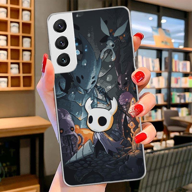 Hollow Knight Cartoon Cover Phone Case For Samsung Galaxy S26 S25 Edge S24 Ultra S23 S22 Plus S21 S20 FE Soft Fundas Shell Galax