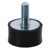 M6 M8 M10 Thread Rubber Mounts Black Crash Pad Damper Type VD Vibration Isolators  Boat Car