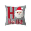Merry Christmas Cute Santa Claus Snowman Print Pattern Cushion Cover Home Living Room Sofa Decoration Pillow Pillow Cover