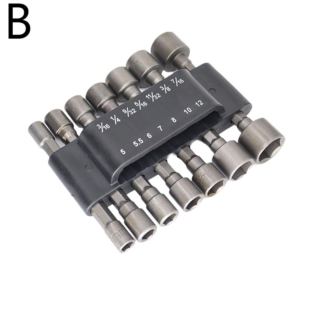 9/14pcs/Set Hex Sockets Sleeve Nozzles Nut Driver Set Screwdriver Set Schroevendraaier Set Bits Sets Tools Socket Wrenches