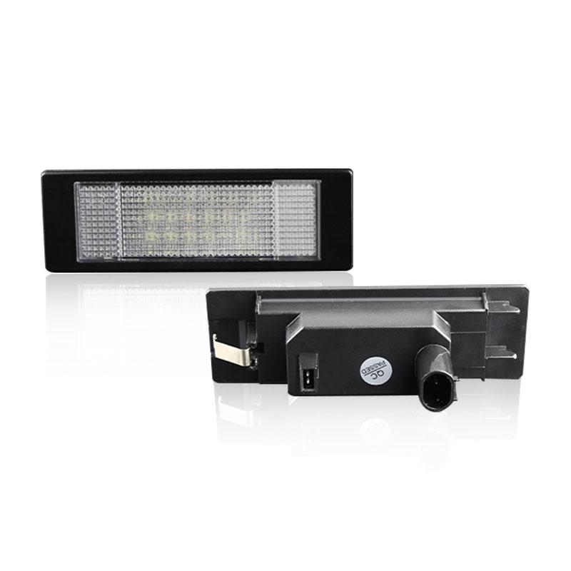 

2pcs OEM Car LED License Number Plate Light For BMW 1-series E81/E87 3-door/5-door hatchback 2004-2011 Z-series E89 Z4 2009-up