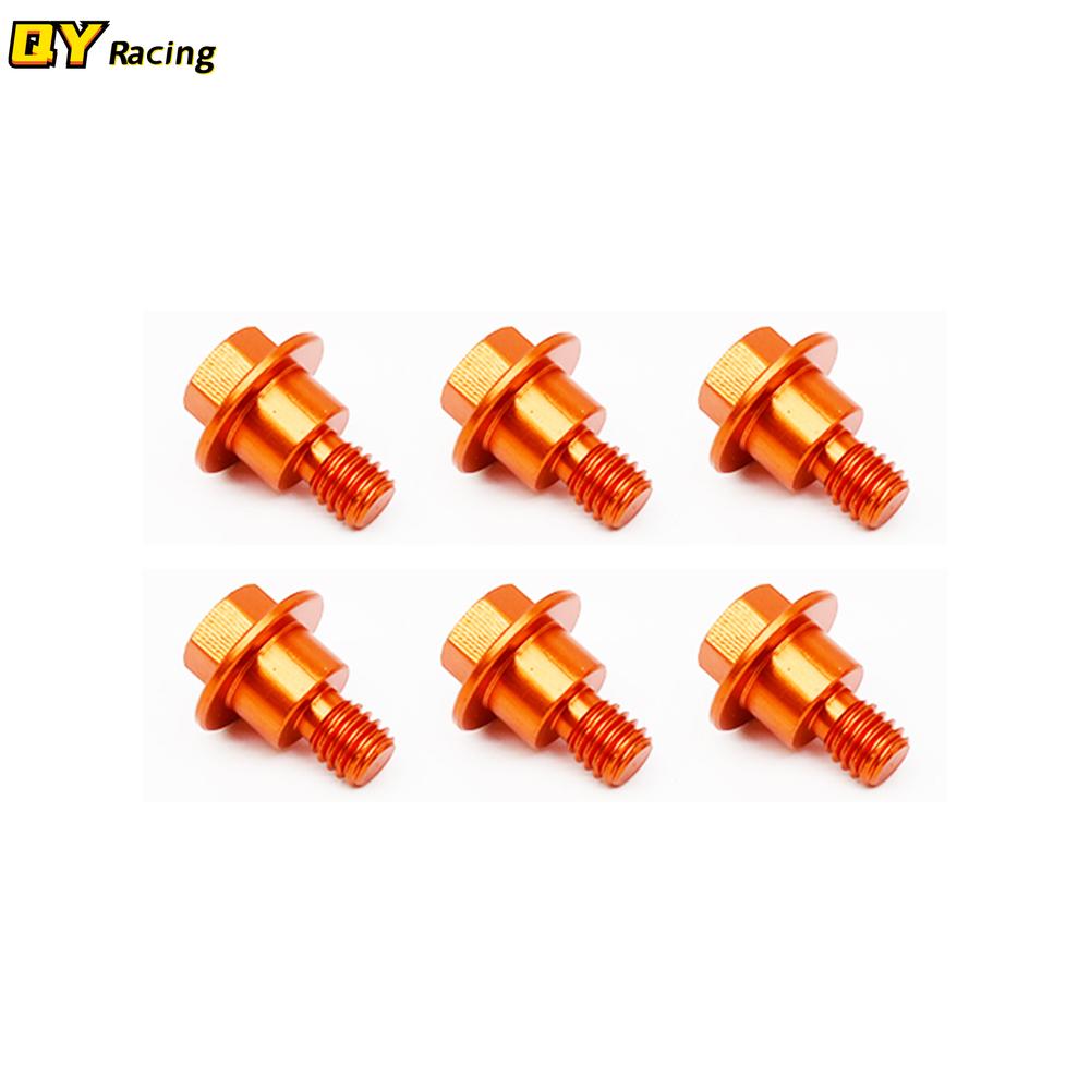 CNC M6*12 Šroub s vnitřním šestihranem pro chránič přední vidlice pro KTM SX SXF XC XCF EXC EXCF XCW XCFW 125 150 250 300 350 400 450 500 530 2000-2022