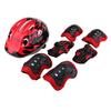 Infant Bicycle Helmet Set with Adjustable Knee Elbow Wrist Pads Safety Protective Gear for Outdoor Activities