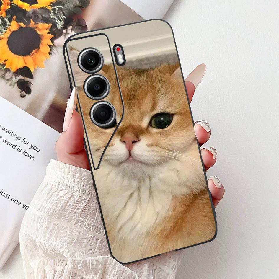 For Tecno Camon 40 2025 Case New Popular Pattern Butterfly Flower Soft Silicone Phone Cover For Tecno Camon40 Pro CM6 CM5 Bumper